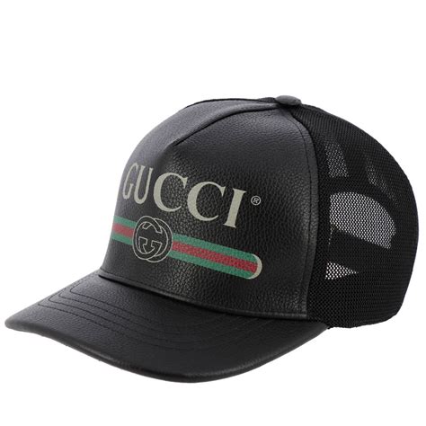 cappello gucci uomo nero|cappelli gucci uomo.